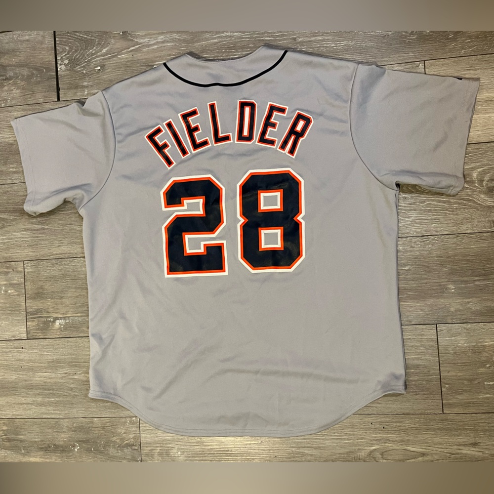 Detroit Tigers MLB official merchandise Fielder Jersey XXL